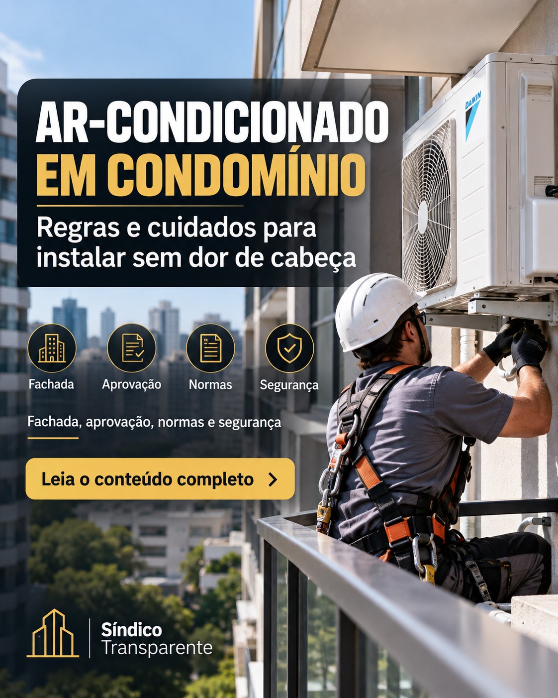 Instalação de Ar-Condicionado em Condomínio