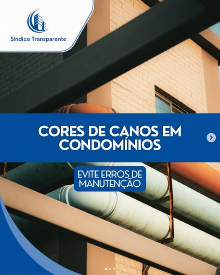 Cores dos Canos do Condomínio