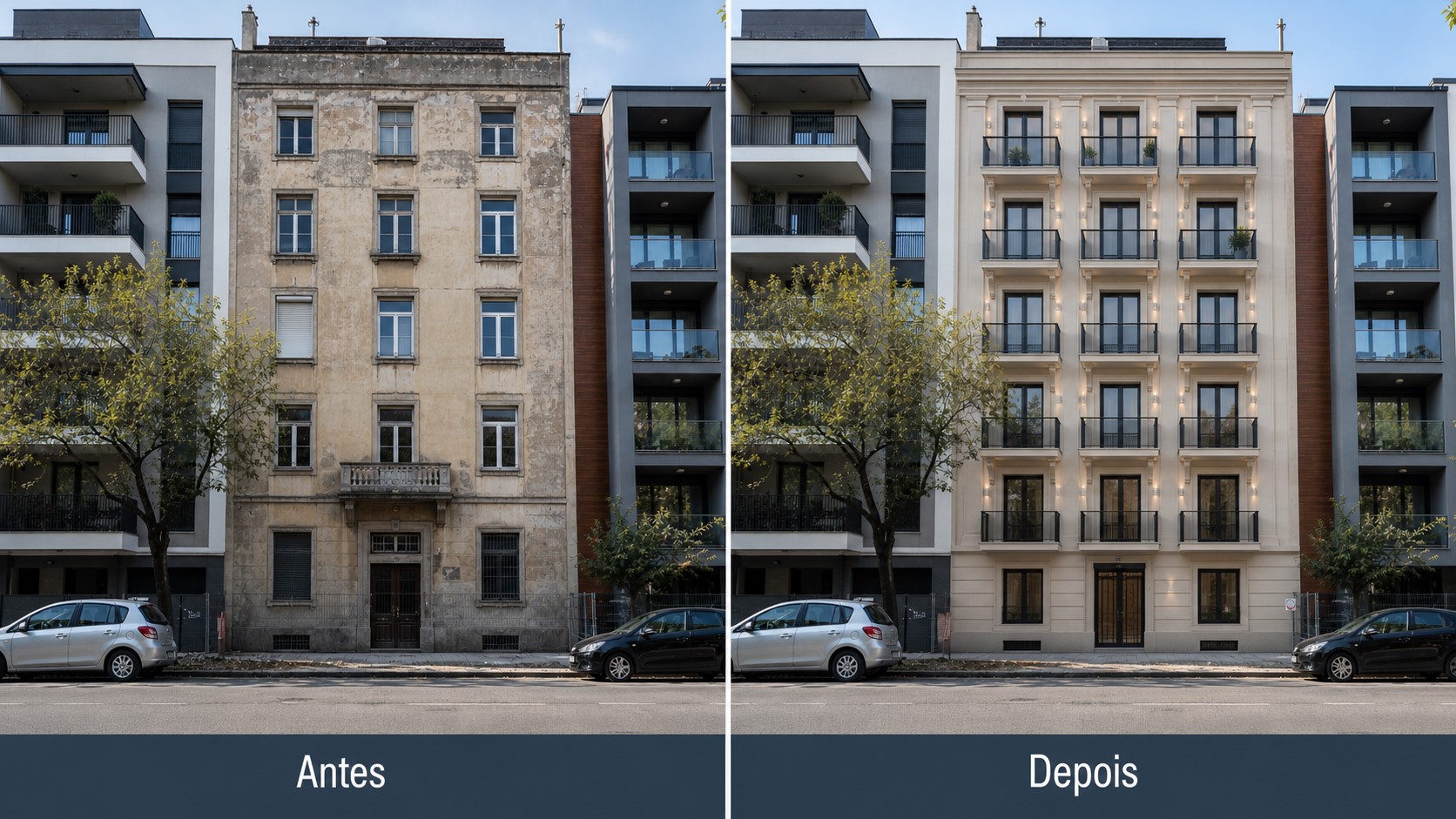 incorporação de sacadas residenciais