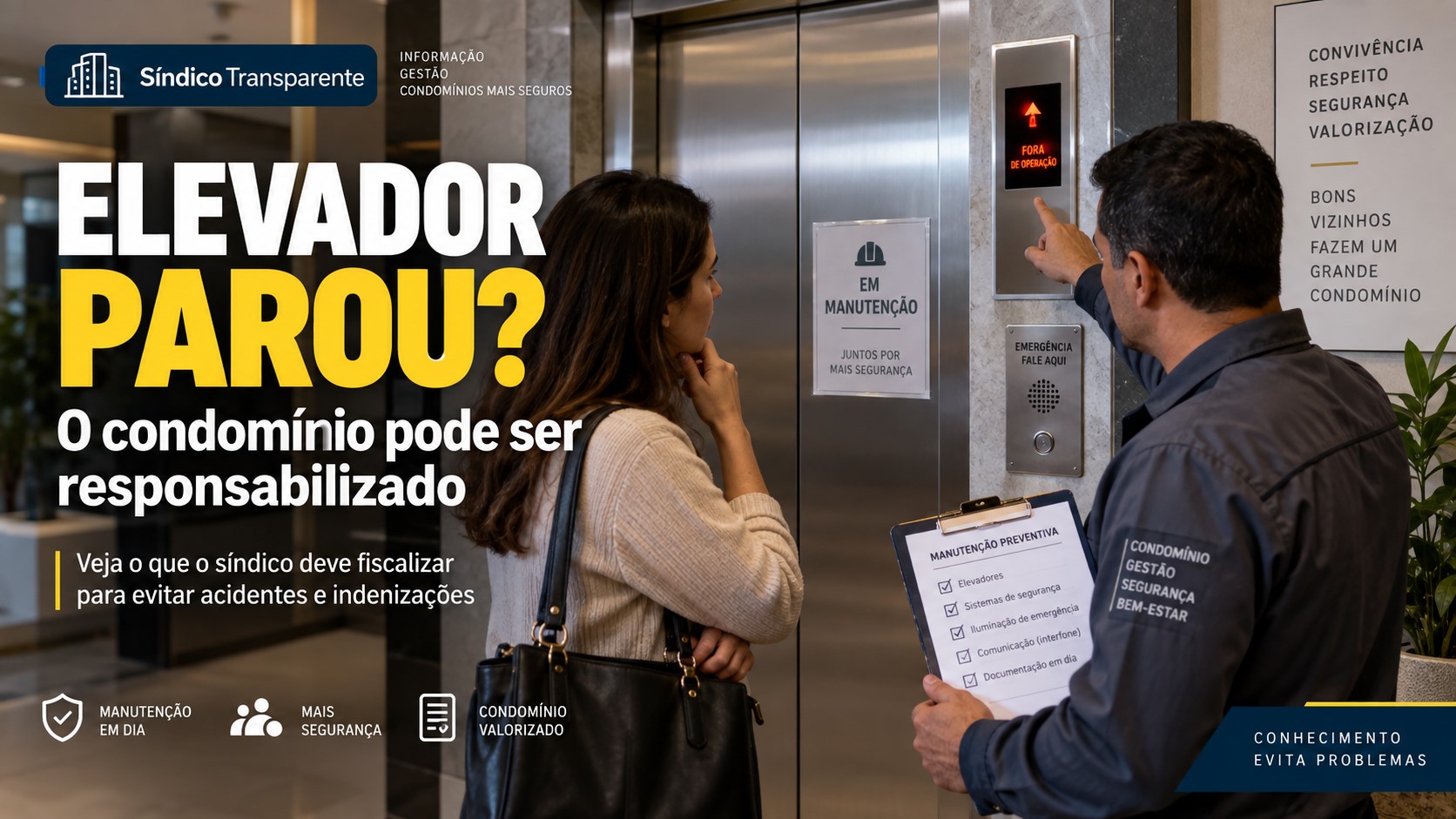 manutenção de elevadores condominiais